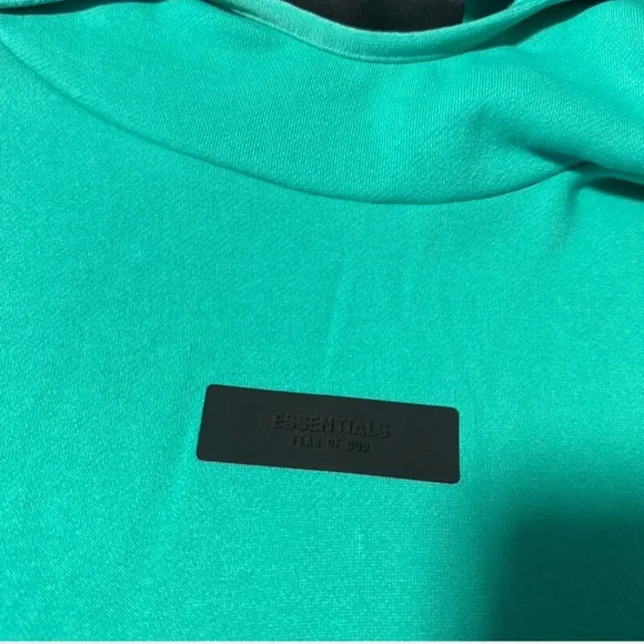 Fear of God Teal Hoodie - Picture 3 of 3